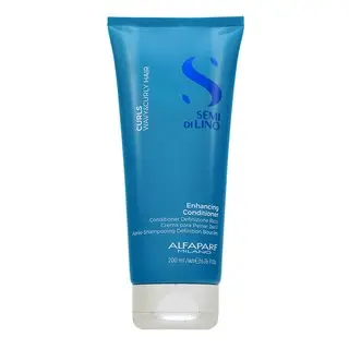 Alfaparf Milano Semi Di Lino Curls Enhancing Conditioner balsam hrănitor pentru păr ondulat si cret 200 ml