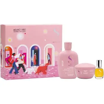 Alfaparf Milano Semi di Lino Moisture Holiday Kit set cadou pentru hidratare intensa