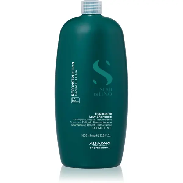 Alfaparf Milano Semi di Lino Reconstruction Reparative șampon regenerator pentru par deteriorat 1000 ml