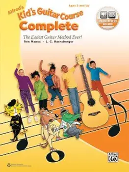 Alfred's Kid's Guitar Course Complete: The Easiest Guitar Method Ever!, Book & Online Video/Audio/Software, Paperback/Ron Manus