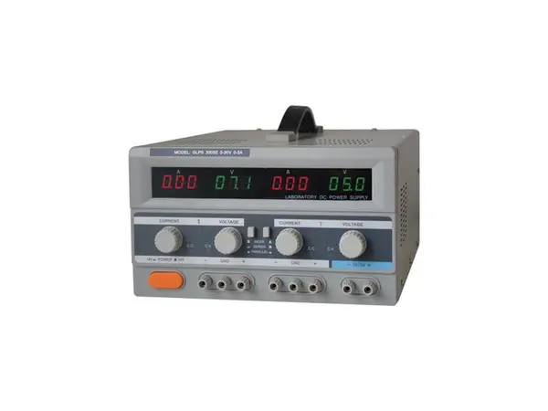 Alimentator de laborator GLPS 3005E 2x0-30V / 0-5A + (5V-3A) sursa de tensiune reglabila GLPS3005E