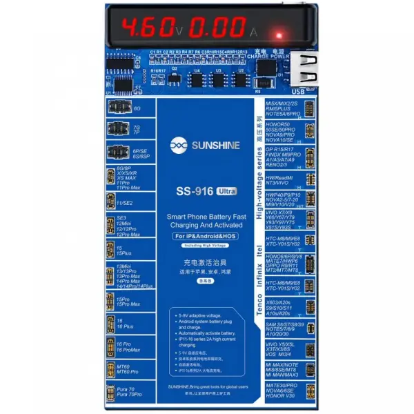 Alimentator Placa Sunshine SS-916 Ultra pentru Apple iPhone / Android Series