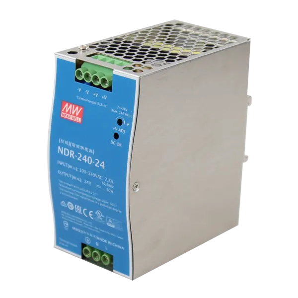 Alimentator: pulsatoriu pentru şină DIN,slim 240W 24VDC 10A