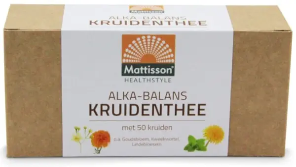 Alka-Balance Ceai de plante, 25 de pliculețe, Mattisson Healthstyle