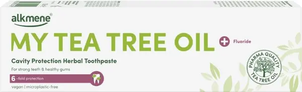 Alkmene My Tea Tree Oil Pastă de dinți pe bază de plante, 100 ml