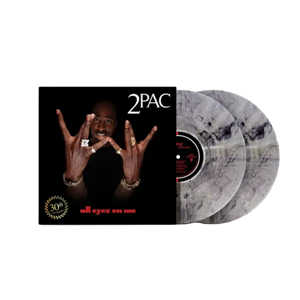 All Eyez On Me (White Noise Static Vinyl, 30th Anniversary Edition) | 2Pac