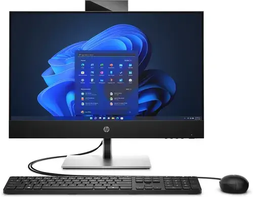 All in One PC HP ProOne 440 G9 (Procesor Intel Core i5-14400T (14 cores, up to 4.6GHz, 24MB), 23.8inch Full HD Touch, 32GB DDR4, 1TB GB SSD M.2, Intel UHD 730, Windows 11 Pro)