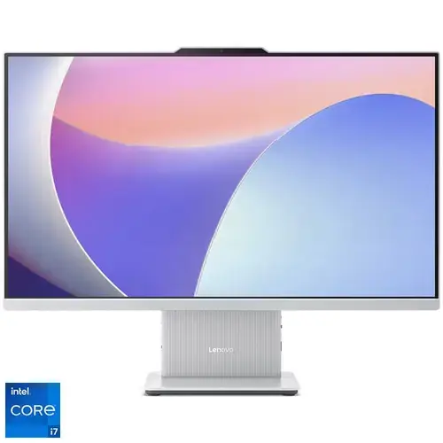 All in One PC Lenovo IdeaCentre 27IRH9 cu procesor Intel® Core™ i7-13620H pana la 4.9 GHz, 27inch, Full HD, IPS, 16GB DDR5, 1TB SSD M.2 2280 PCIe 4.0x4 NVMe, Intel® UHD Graphics, No OS (Argintiu)