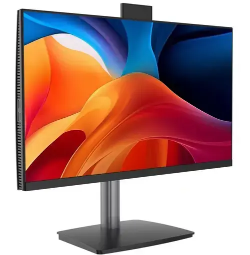 All in One PC OptimX YU05, 23.8 inch, Procesor Intel Pentium Gold G6400T 3.4Ghz, 8GB DDR4, 256GB SSD, Full HD (1920x1080), Wi-Fi, Bluetooth, Webcam, Speaker, Microfon, Windows 10 Pro