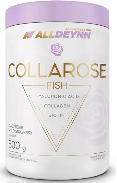 AllDeynn Collarose Fish, zmeură și căpșuni, 300 g, AllNutrition