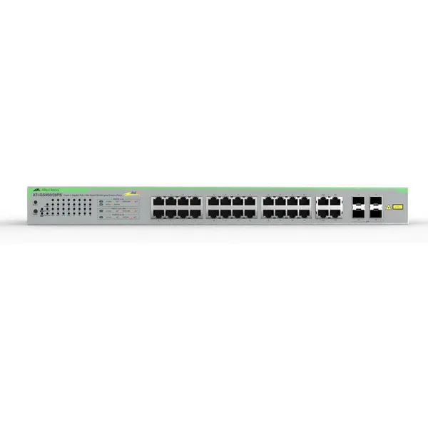 ALLIED NET SWITCH 28PORT 1000T POE+/AT-IGS950/28PS-950 ALLIED