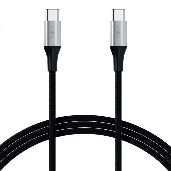 Allity Cablu Date si Incarcare USB-C - USB-C Allity. AUC-01, 100W, 2m, Negru