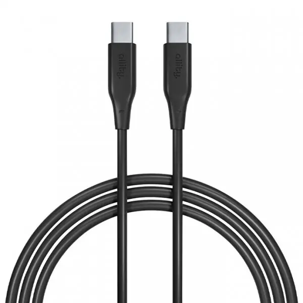 Allity Cablu Date si Incarcare USB-C - USB-C Allity. AUC-02, 100W, 2m, Negru