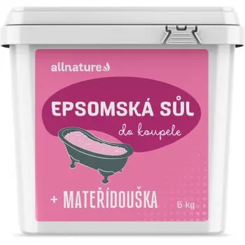 Allnature Epsom salt Motherwort saruri de baie