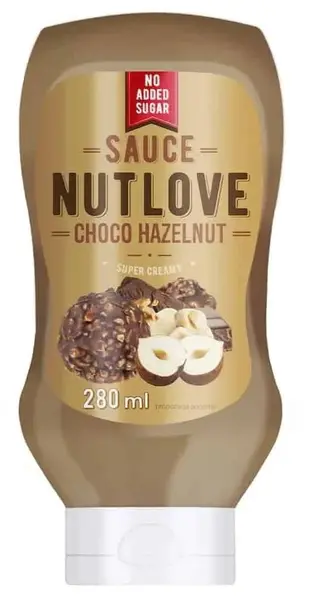AllNutrition Nutlove Sirop dietetic, Choco Hazelnut, 280 ml