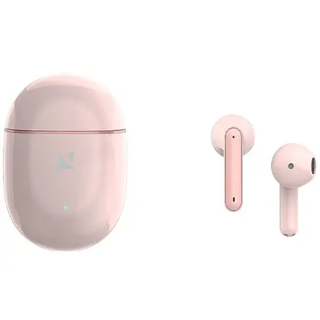 Allview Casti True Wireless Allview ATW-01, Bluetooth, Touch Control, Roz