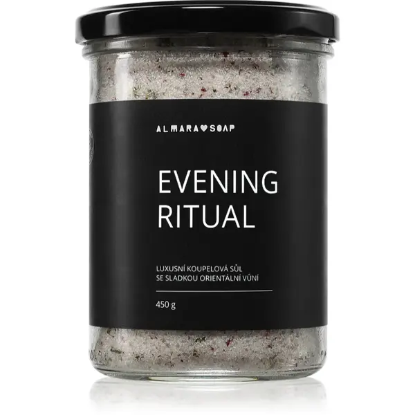 Almara Soap Bath Salt sare de baie relaxanta cu parfum Evening Ritual 450 g
