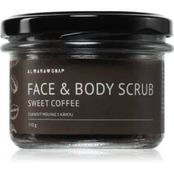 Almara Soap Face & Body Scrub exfoliant din zahar corp si fata