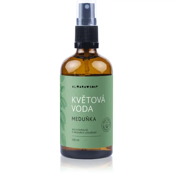 Almara Soap Floral Water Lemon balm loțiune pentru față pentru tenul uscat 100 ml