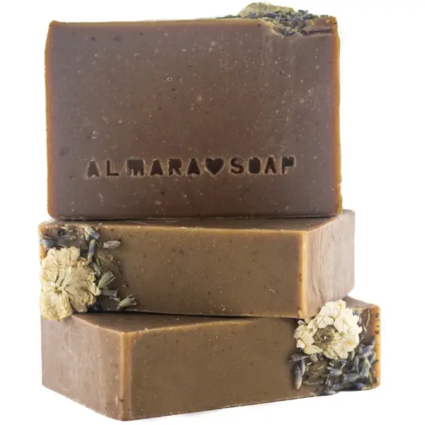 Almara Soap Hair Care Strong Hair șampon solid impotriva caderii parului 90 ml
