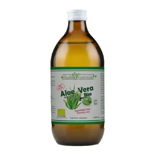 Aloe Vera cu pulpa, 500 ml, Human Care