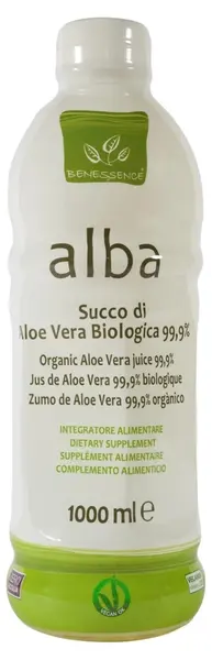 Aloe vera, suc din frunză întreagă, 1 l, Benessence