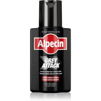 Alpecin Grey Attack sampon pe baza de cafeina împotriva părului gri