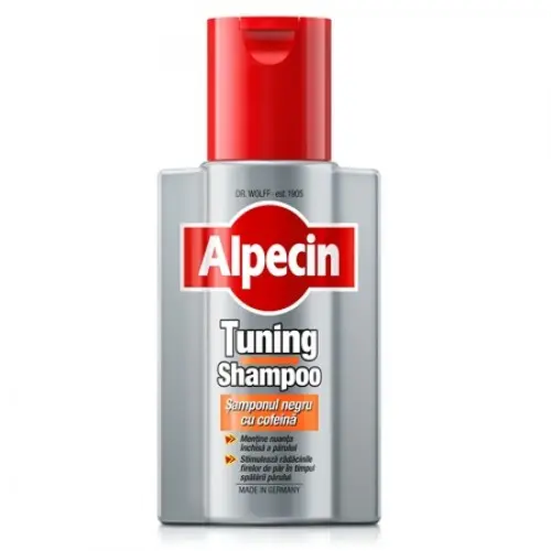 Alpecin sampon cu cofeina pentru parul inchis la culoare Tuning,200ml Zephyr Labs
