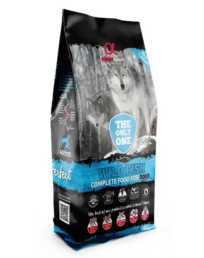 ALPHA SPIRIT Wild Fish hrană monoproteică cu pește 2x12 kg pentru câini