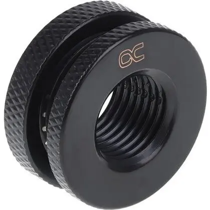 Alphacool Alphacool bulkhead G1 / 4 connection (black, short version)