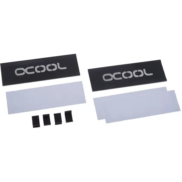 Alphacool Cooler M.2 SSD Alphacool HDX M01, 80mm, Negru, Racire pasiva