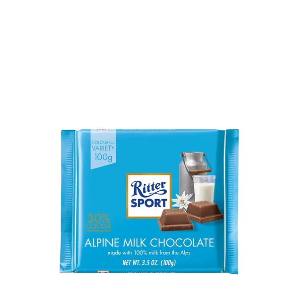 Alpine milk chocolate 100 gr