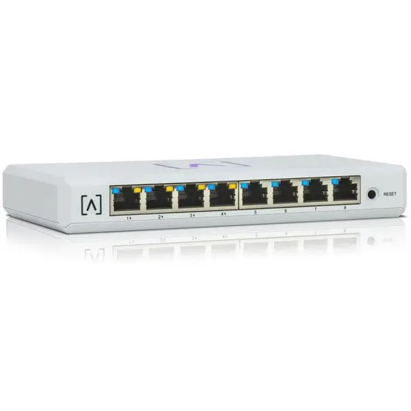 ALTA LABS ALTA LABS Switch S8-POE, Interfata: 8 x 10/100/1000Mbps, 4x POE, Buget POE: 60W, Fara ventilator, D