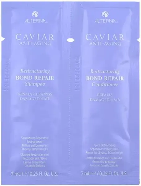 Alterna Caviar Restructuring Bond Repair Set - șampon și balsam, 2 х 7 ml