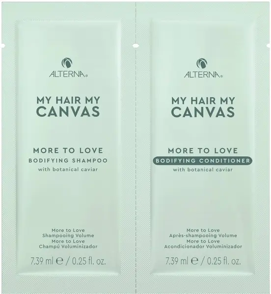Alterna My Hair My Canvas Set More to Love - Șampon și balsam, 2 x 7.4 ml