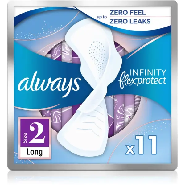 Always Infinity Long Size 2 absorbante 11 buc