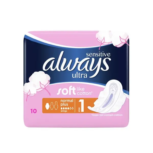 Always Sensitive Ultra Normal Plus Absorbante 10 bucati