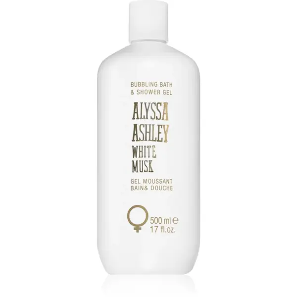 Alyssa Ashley Ashley White Musk gel de duș pentru femei 500 ml
