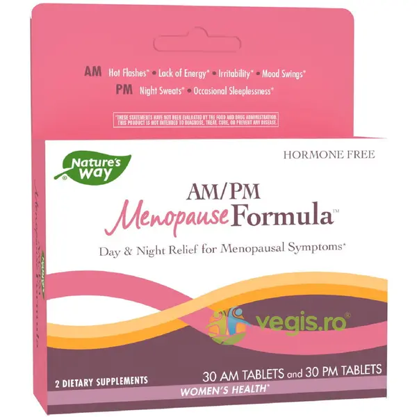 AM/PM Menopause Formula 60tb Secom,