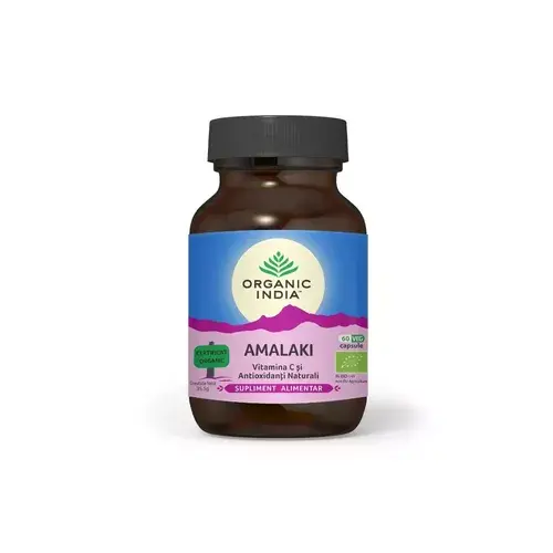 Amalaki Vitamina C & Antioxidanti Naturali 60cps ECO| Organic India