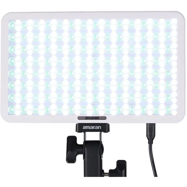 Amaran amaran Pano 60c Kit – Panou LED RGBWW 60W Portabil cu Softbox si Geanta (Alb)