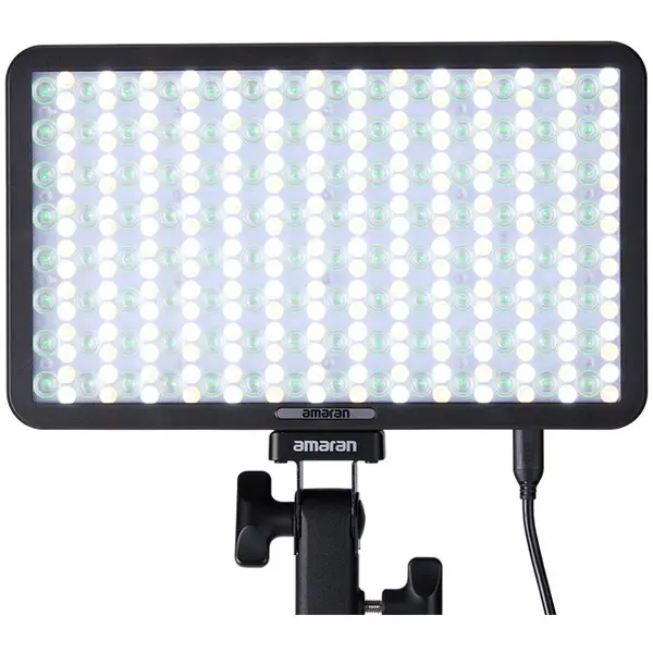 Amaran amaran Pano 60c Kit – Panou LED RGBWW 60W Portabil cu Softbox si Geanta (Charcoal)