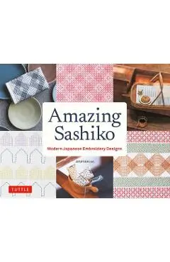 Amazing Sashiko: Modern Japanese Embroidery Designs (Full-Size Templates and Grids) - Ayufish Int