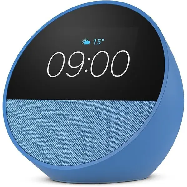 Amazon Boxa inteligenta Amazon Echo Spot 2024, Display 2.83, Wi-Fi, Bluetooth, Albastru