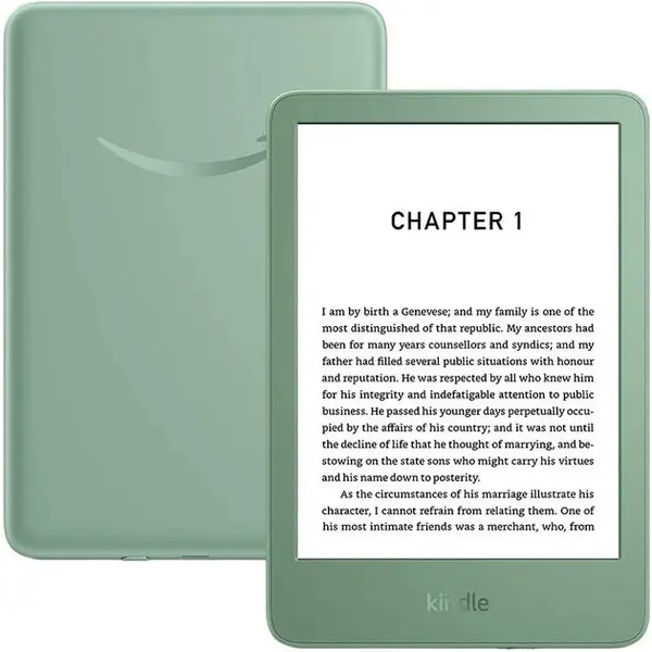Amazon EBook Reader Amazon Kindle 6, 16 GB, Wi-Fi, Verde