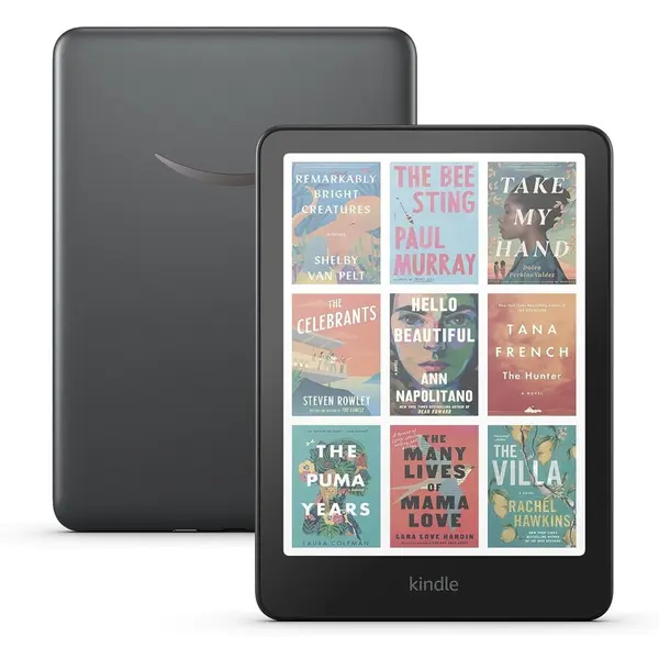 Amazon EBook Reader Kindle Colorsoft Signature Edition, 7, fara stralucire, 32 GB, Wi-Fi, incarcare wireless, Negru