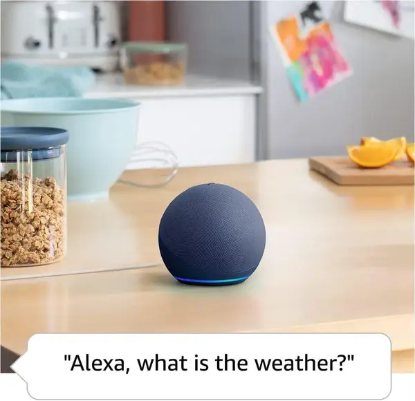 Amazon Echo Dot 5, with Alexa, Blue Amazon Echo Dot 5, with Alexa, Blue