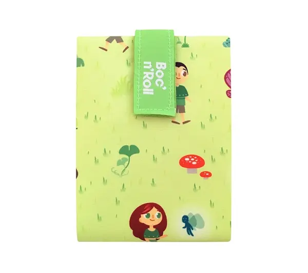 Ambalaj eco pentru gustari - Boc`N`Roll - Forest | Roll'Eat