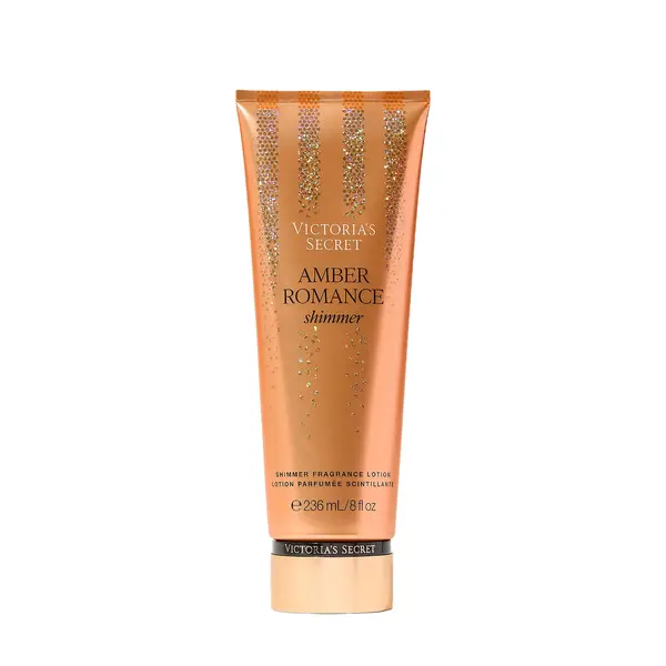 Amber romance shimmer fragrance lotion 236 ml