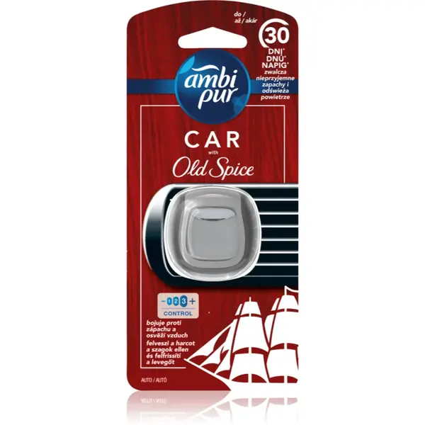 AmbiPur Car Old Spice odorizant de camera pentru mașină 2 ml